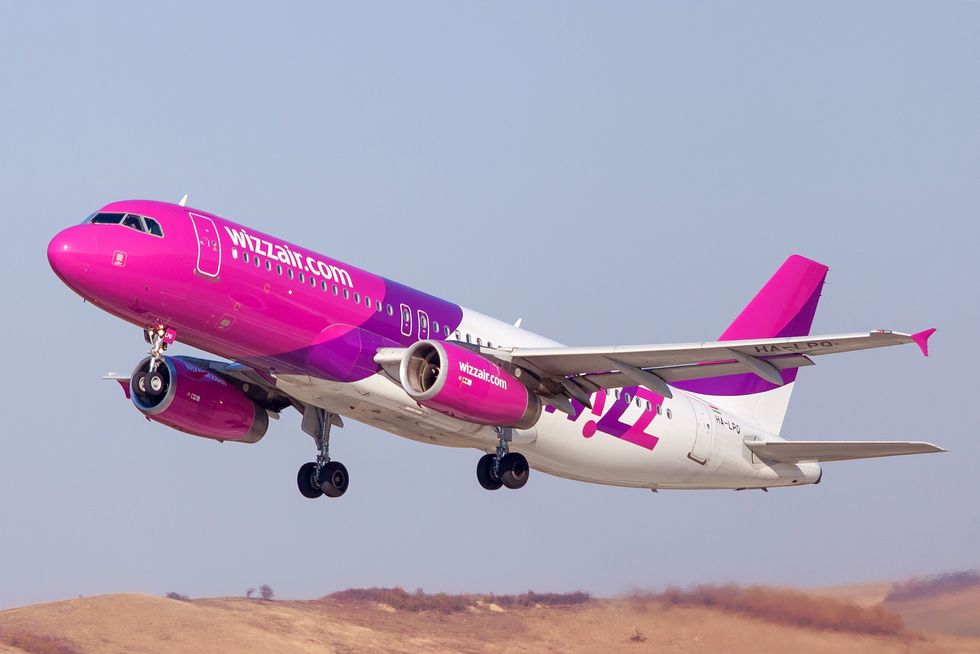 Wizzair plane
