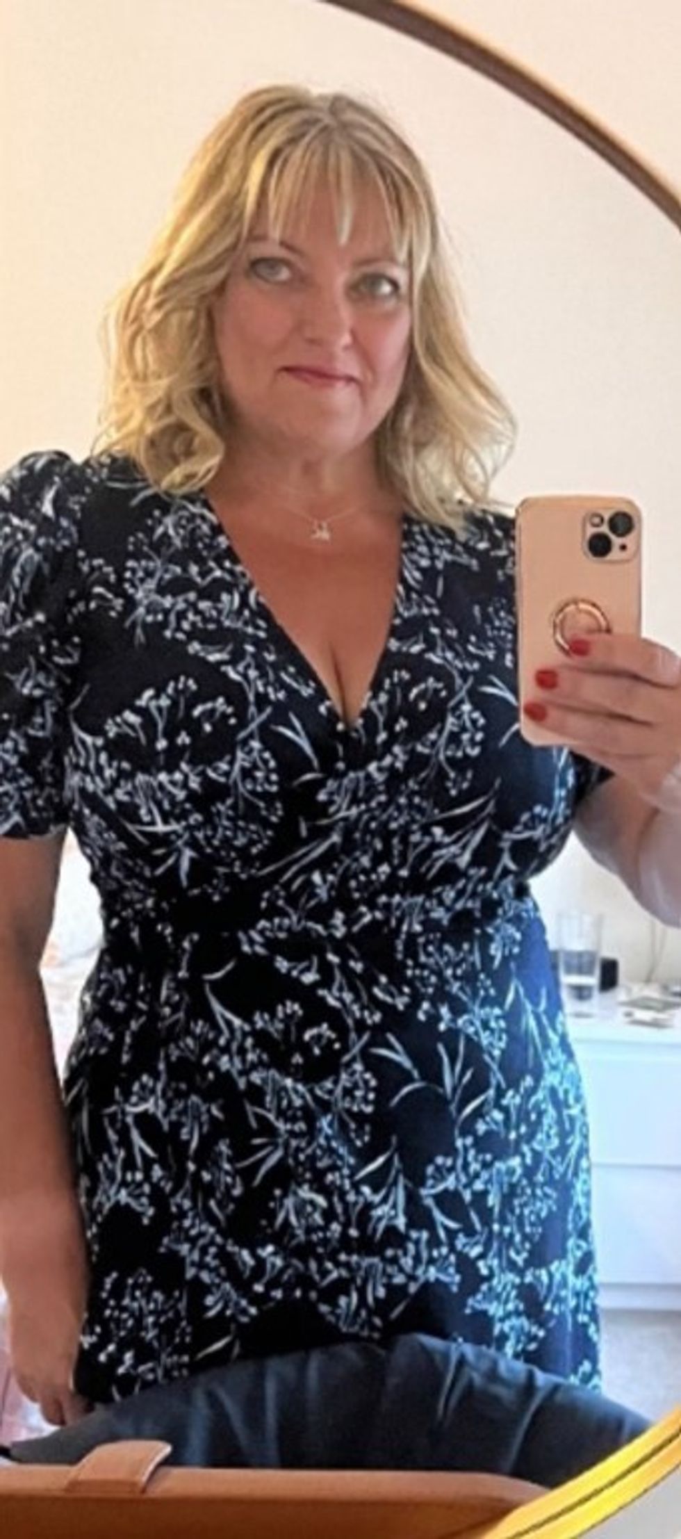 Woman after weight loss