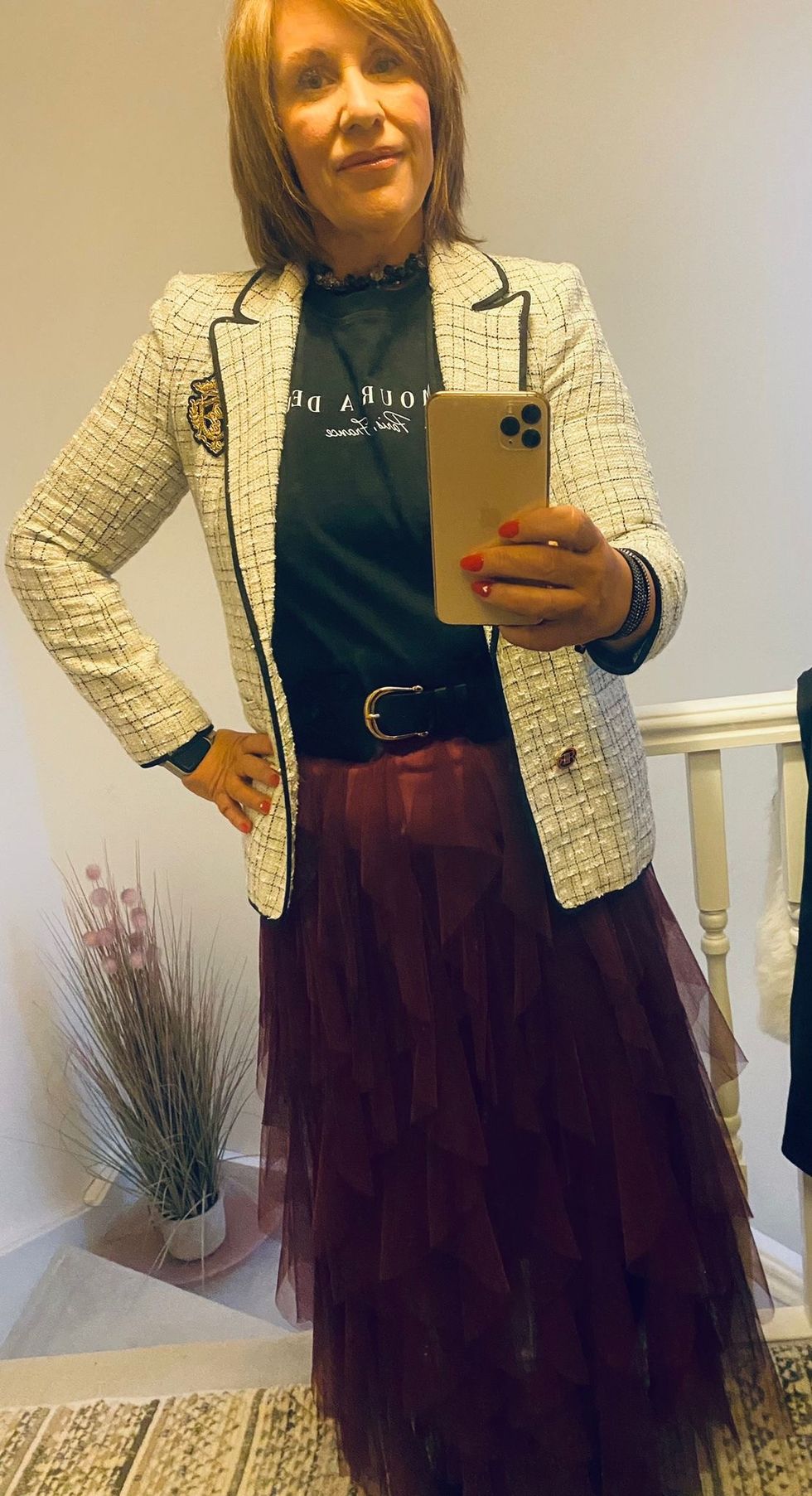 Woman after weight loss