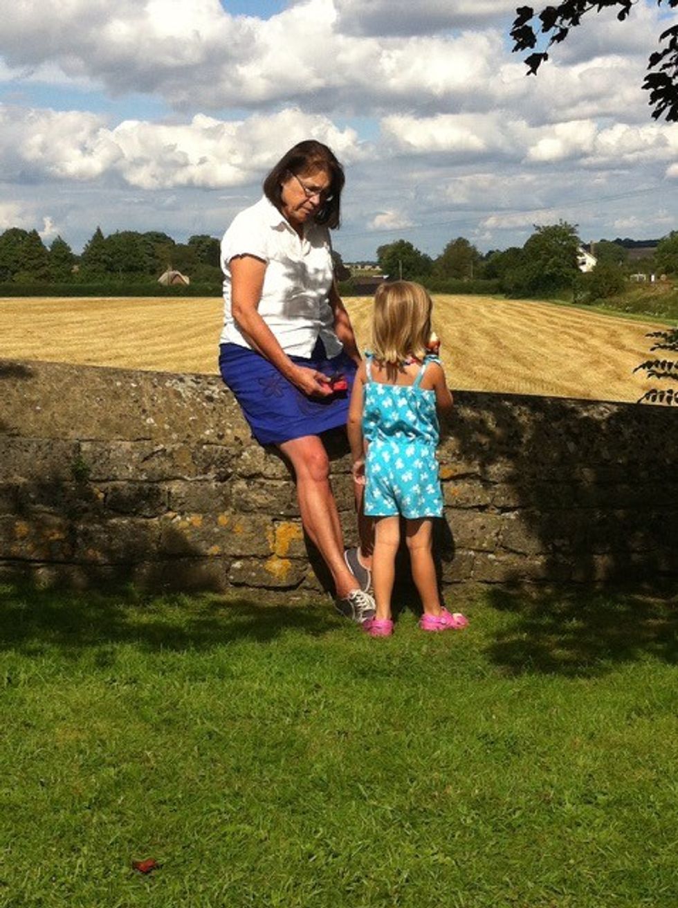 Woman before weight loss