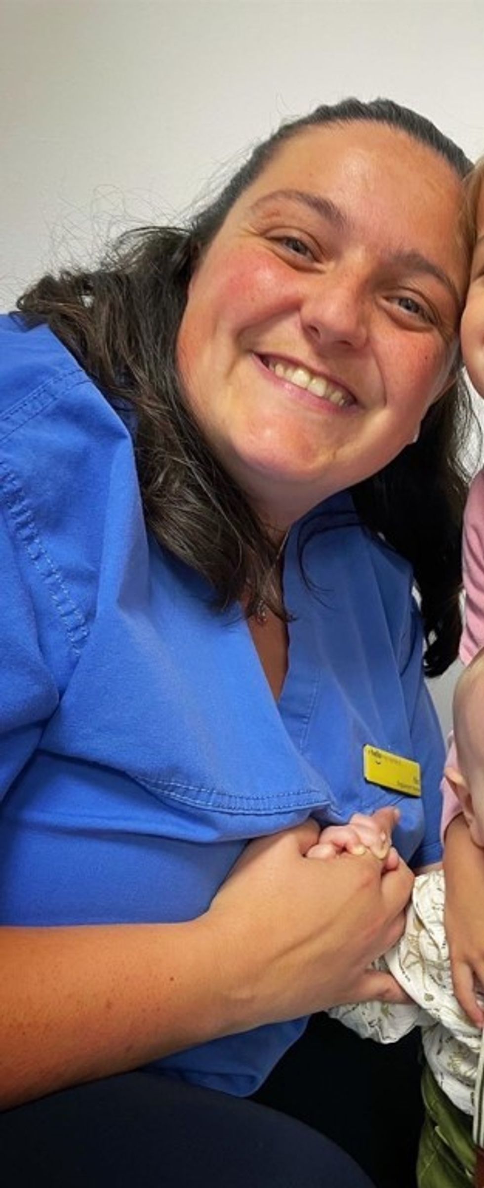 Woman before weight loss