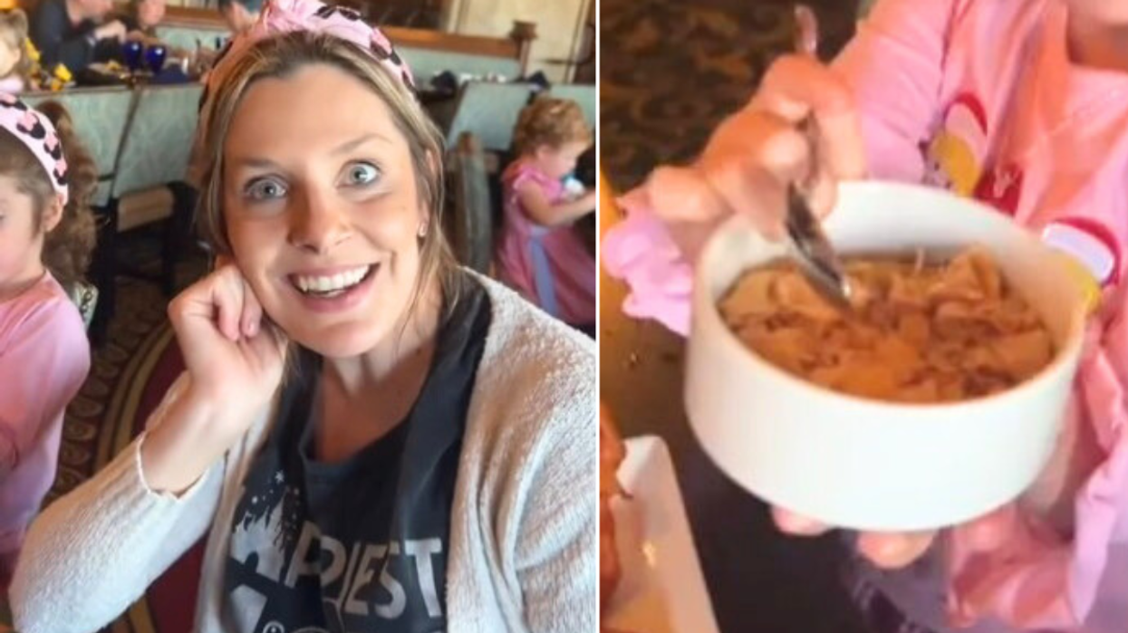 Woman cereal Disney