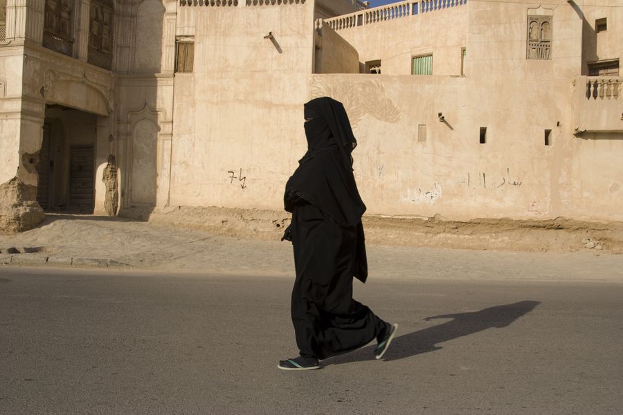 Woman in Niqab