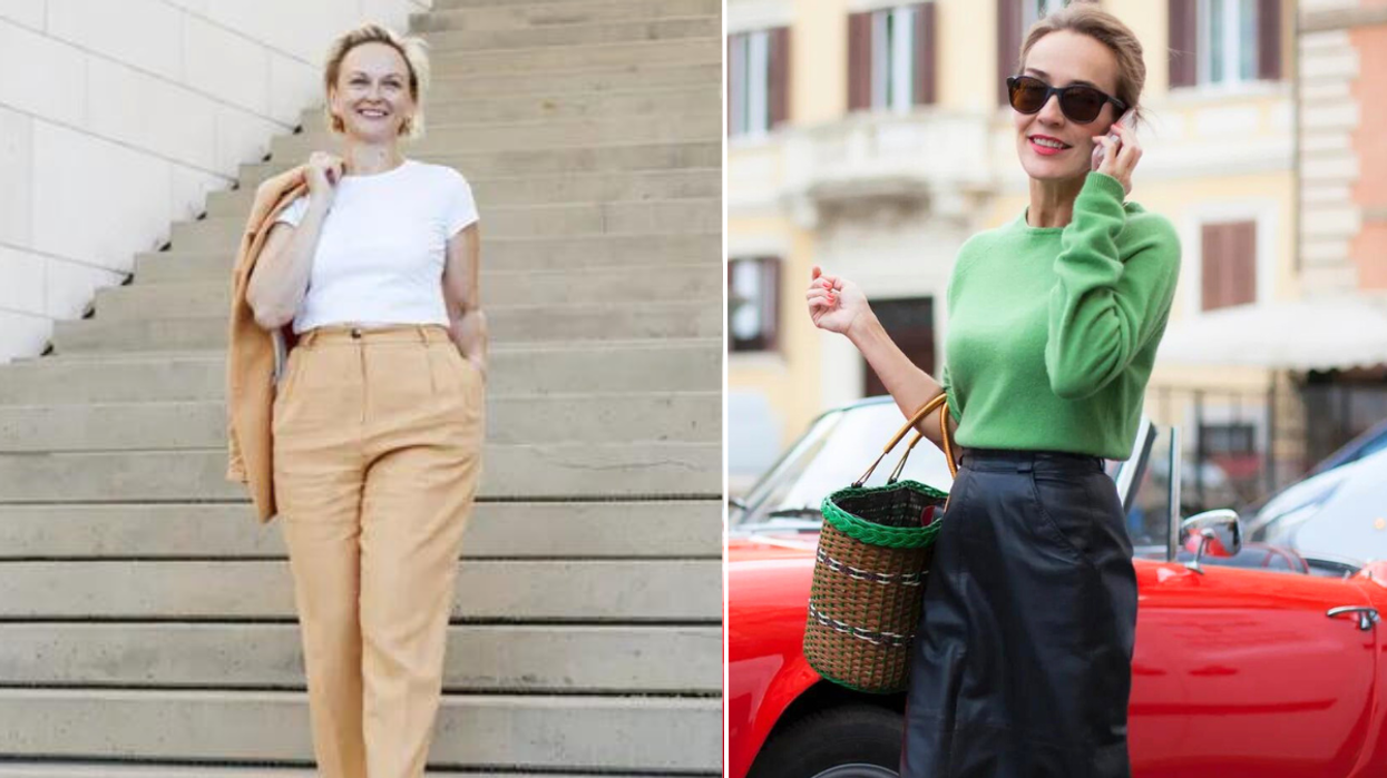 Woman in suit / woman in stylish outfit