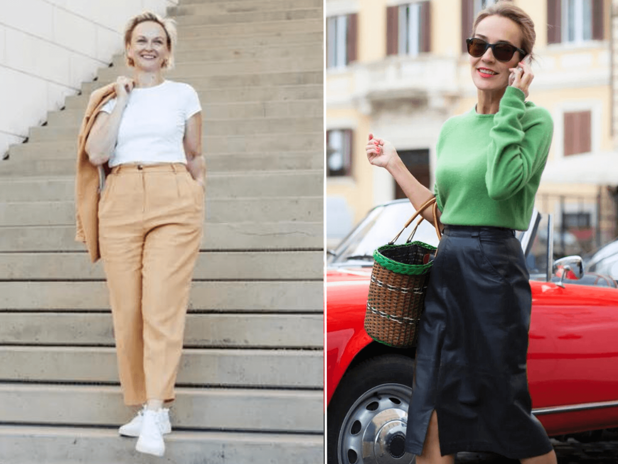 Woman in suit / woman in stylish outfit