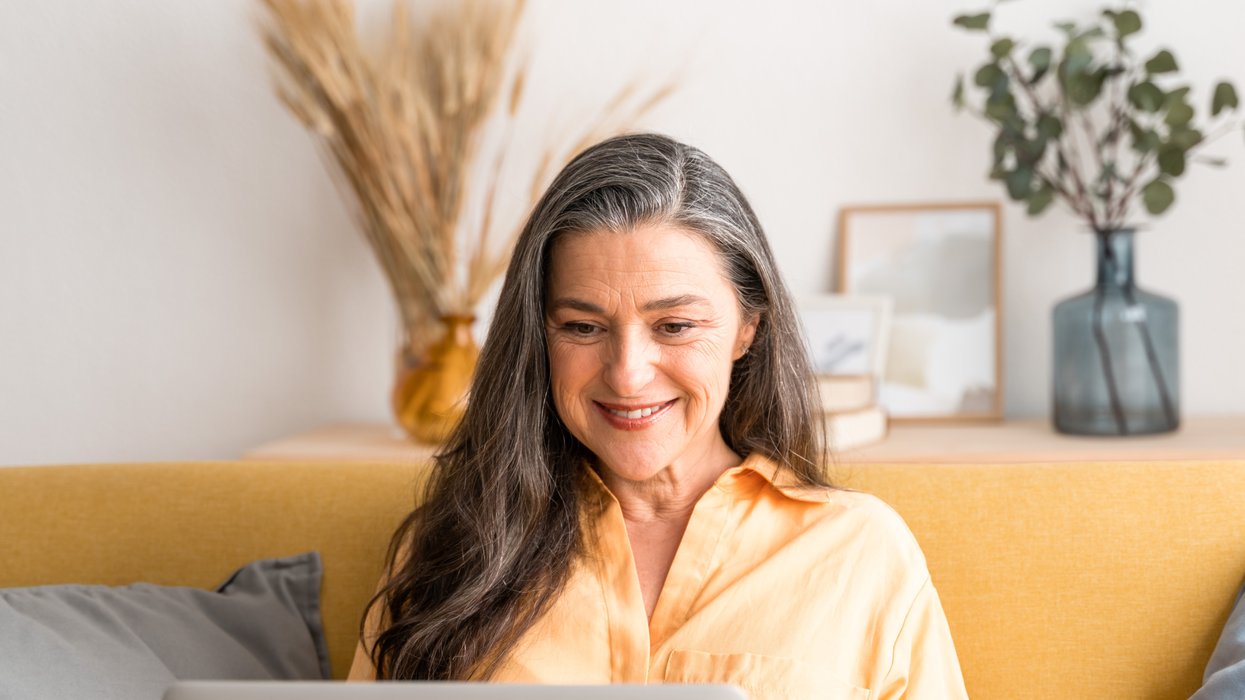 Woman on laptop