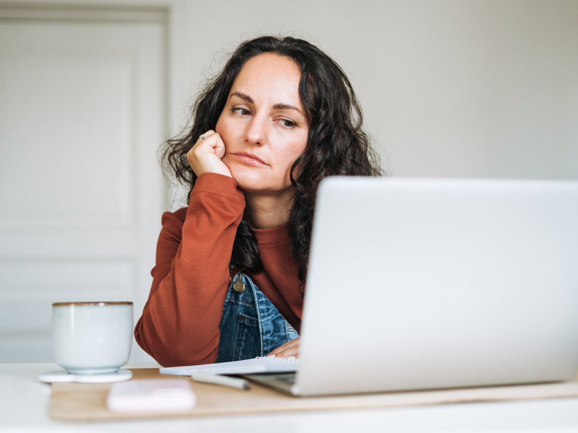 Woman on laptop