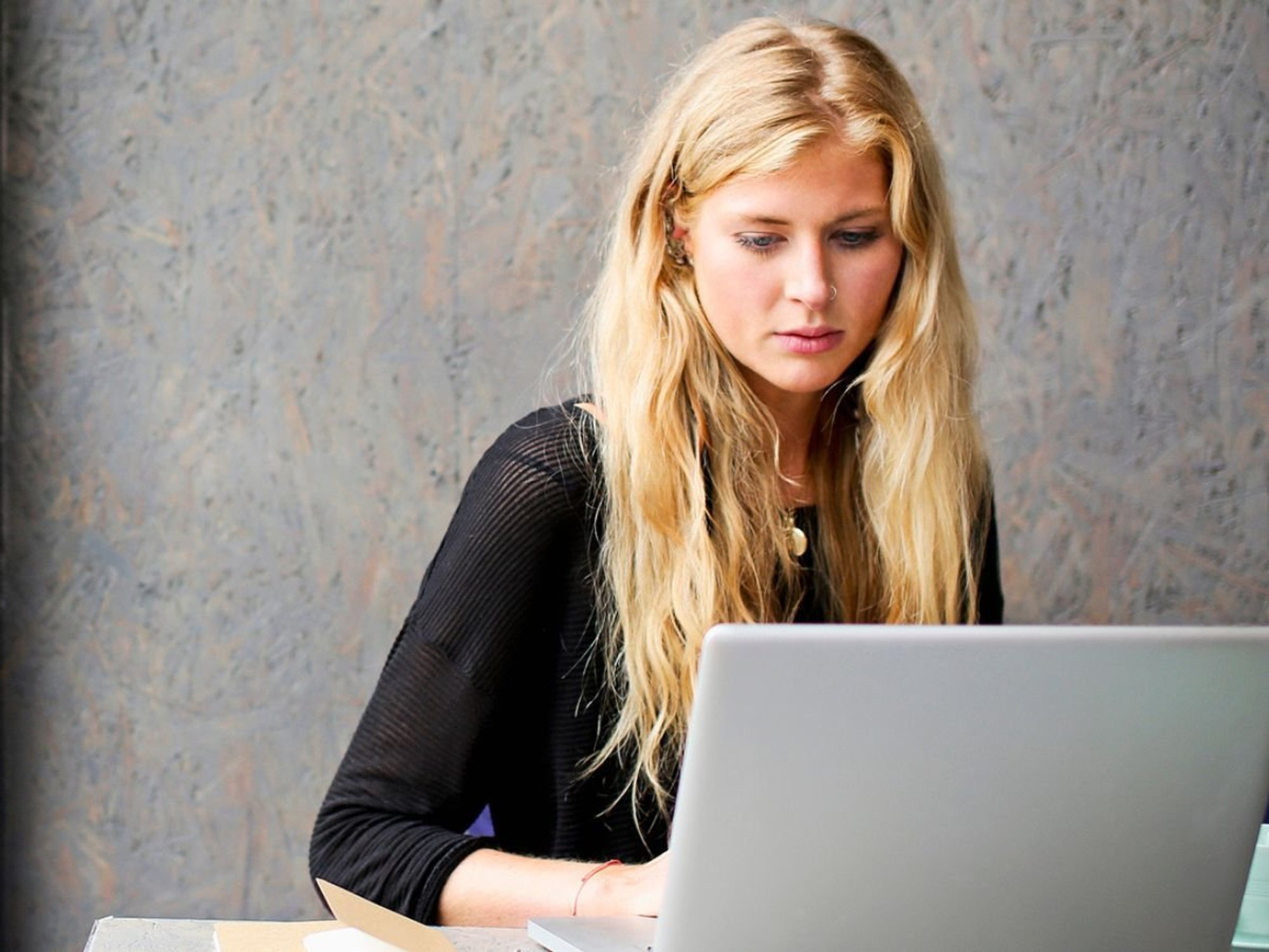 Woman on laptop