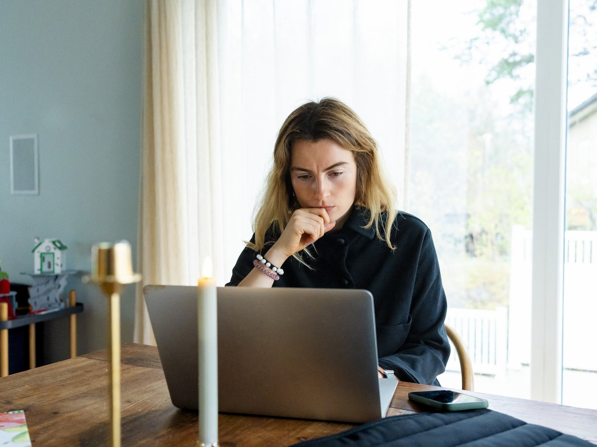Woman on laptop
