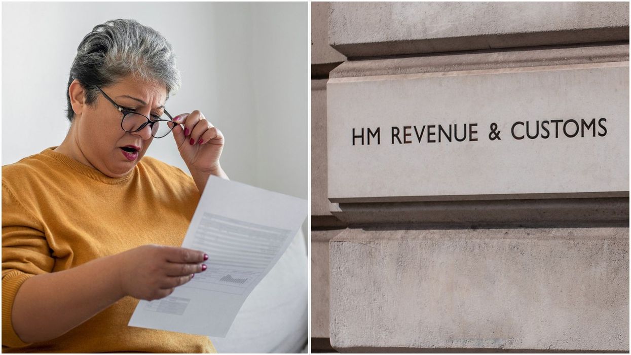 Woman shocked at laptop