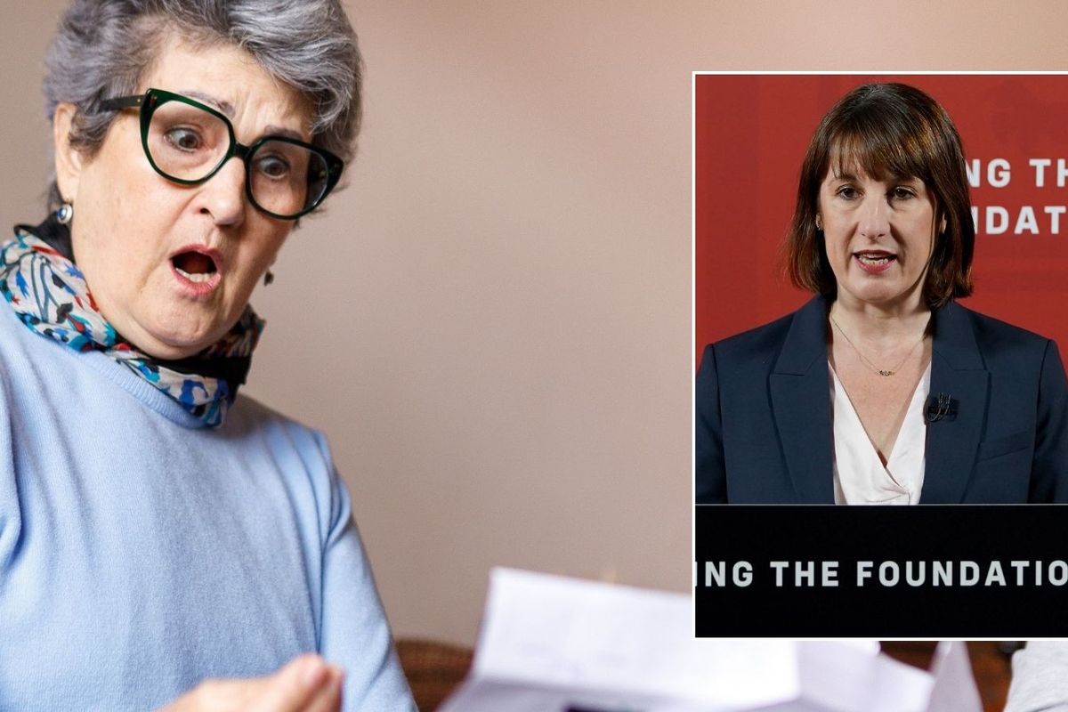 Woman shocked, Rachel Reeves