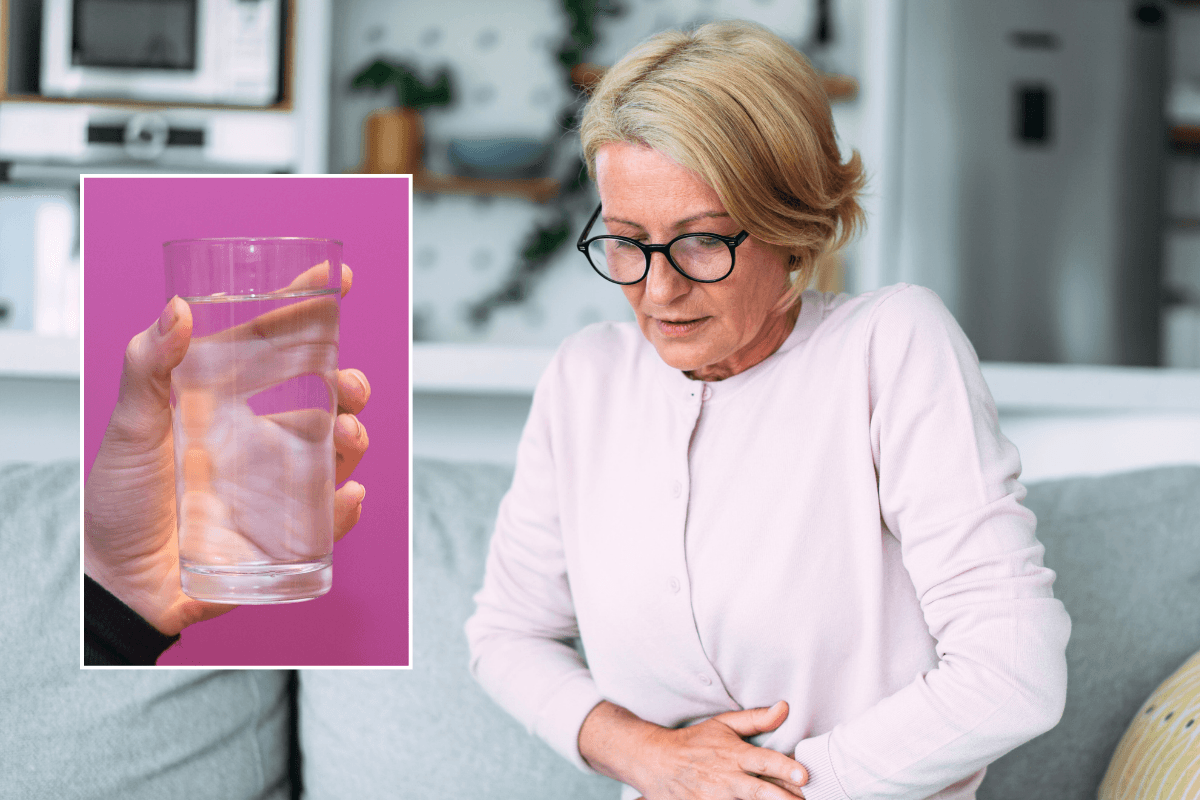 Woman sick tap water