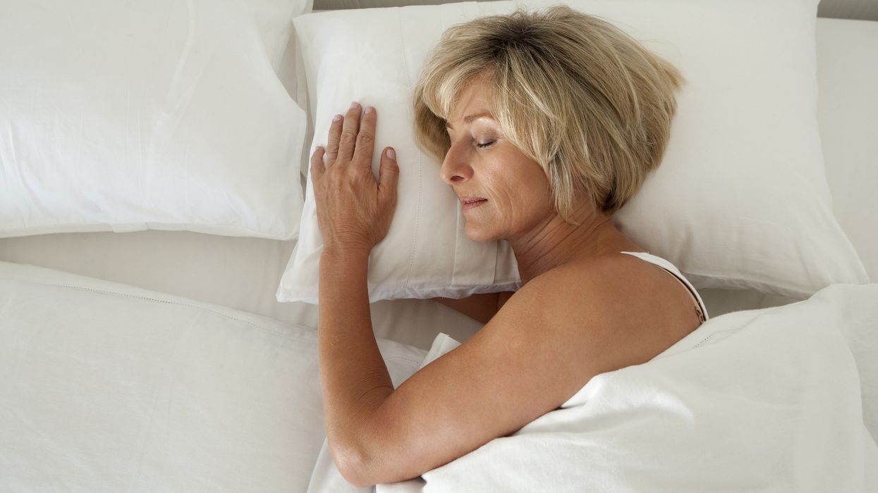 Woman sleeping