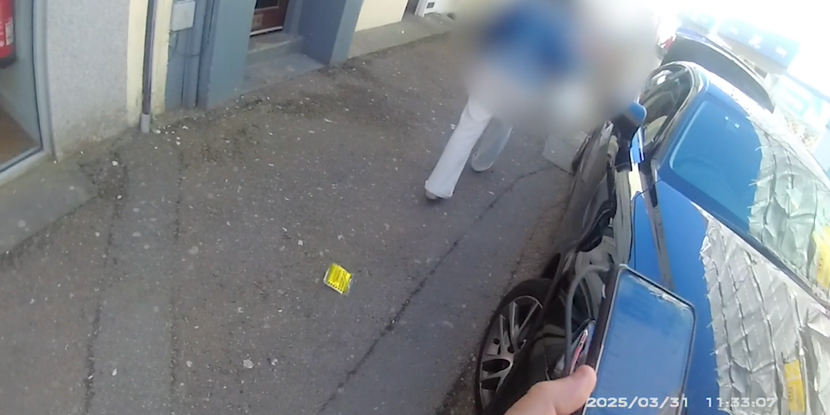 NextImg:Woman slapped with parking charge fined again for littering after throwing ticket on floor