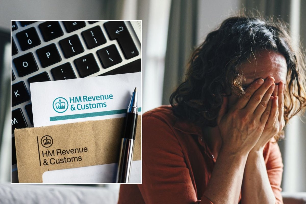Woman upset at letter and HMRC letter