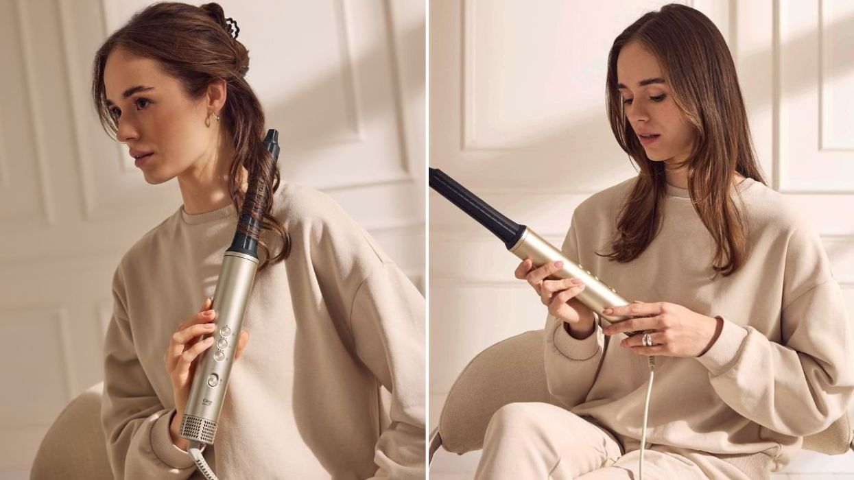 Woman using Cien Beauty Premium Multi Air Styler