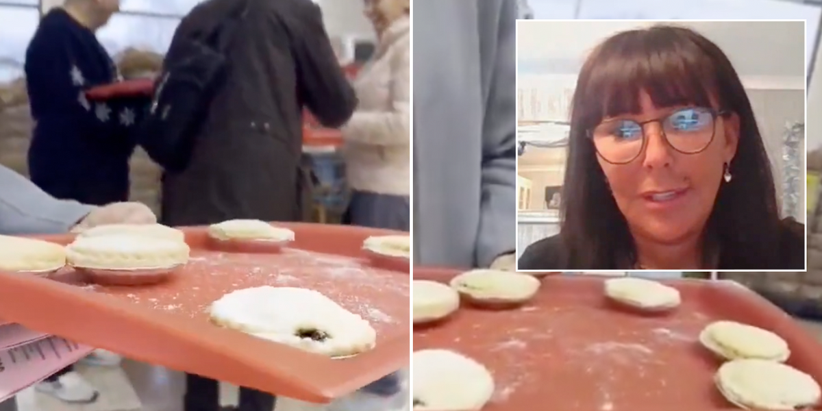 NextImg:Voter who confronted ‘two-faced’ Yvette Cooper brands her mince pie handout a ’publicity stunt’