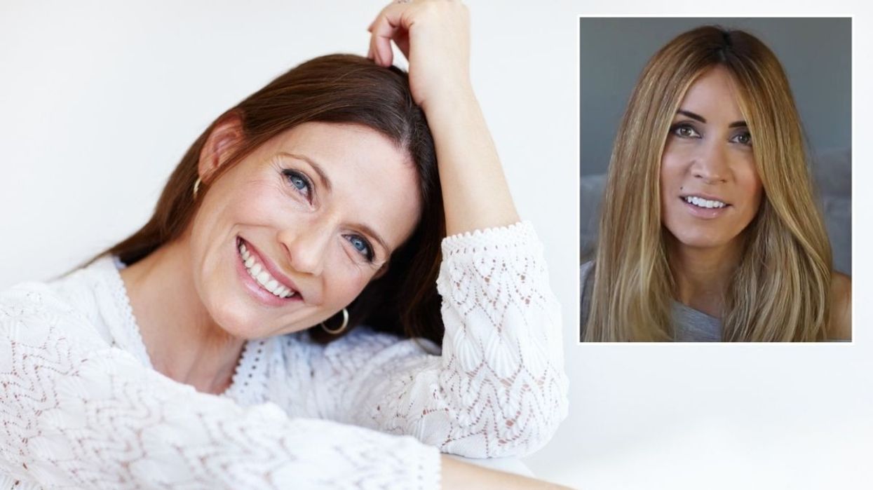 Woman with dark hair / Megan Graham