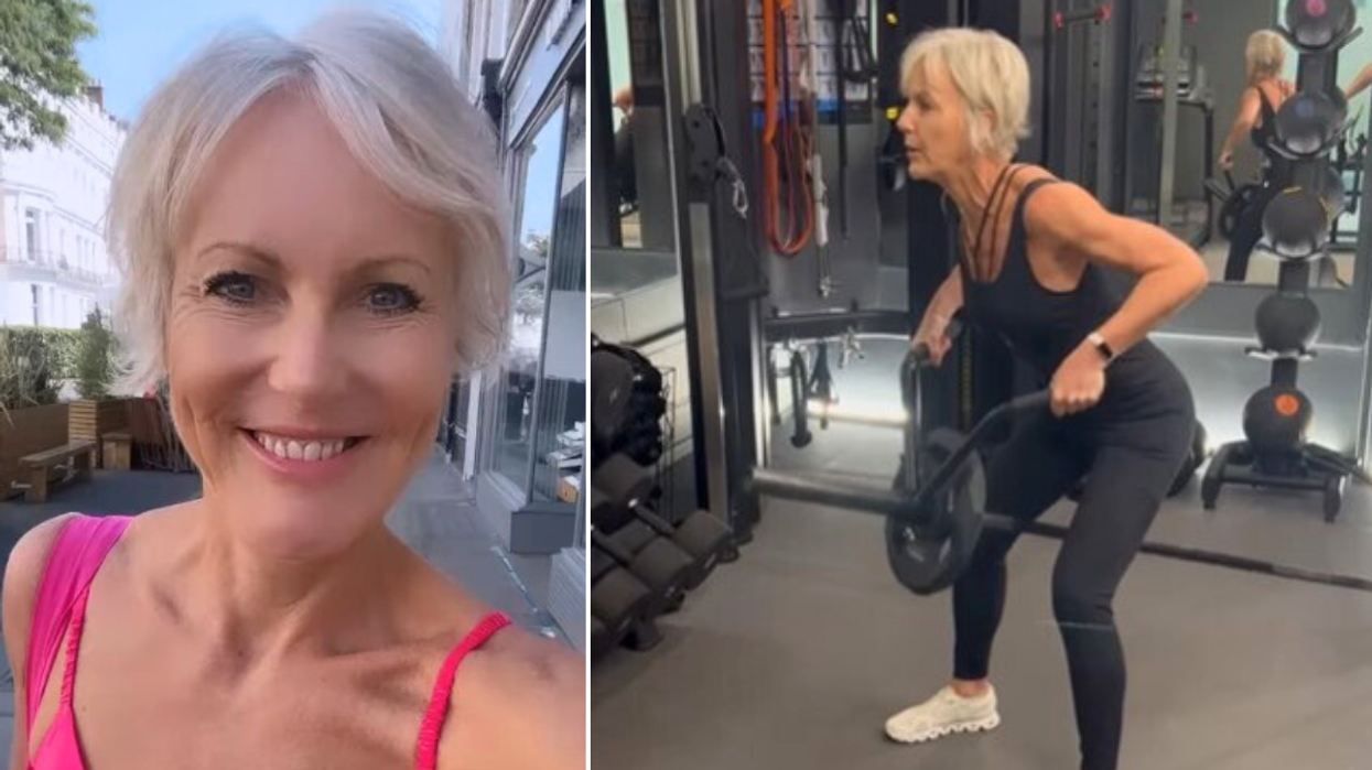 Woman working out