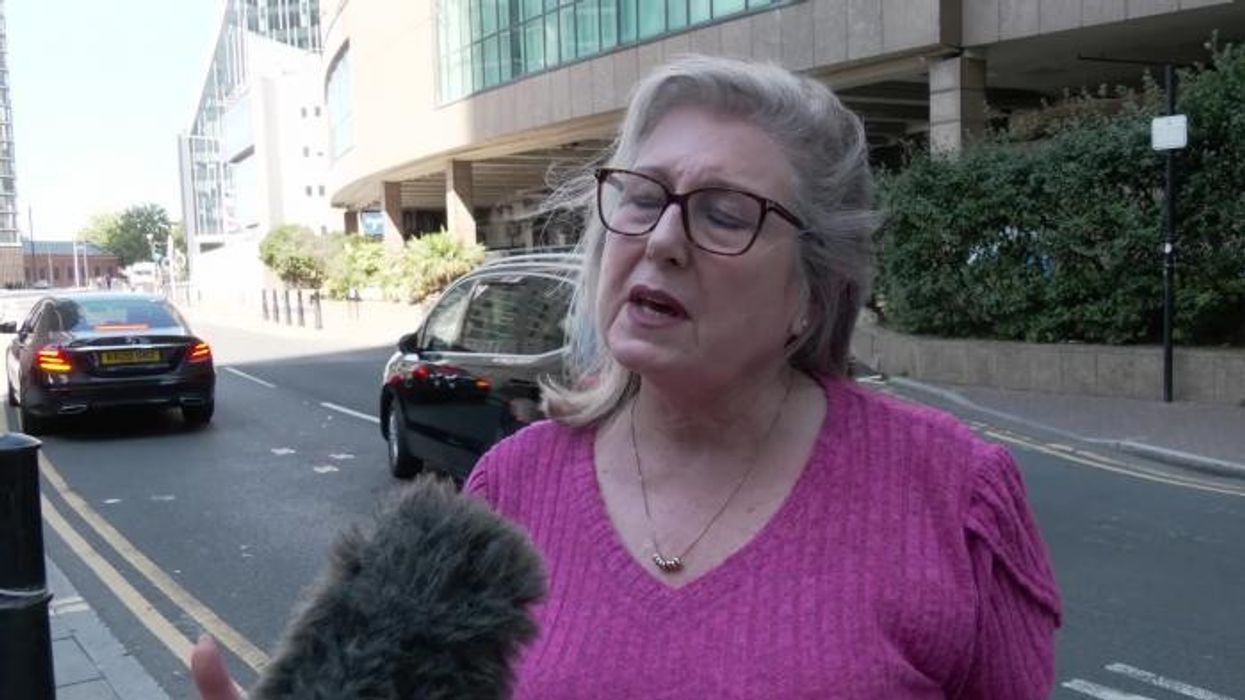 'Women are frightened': Susan Hall joins hundreds of Canary Wharf protesters as locals left feeling 'intimidated'