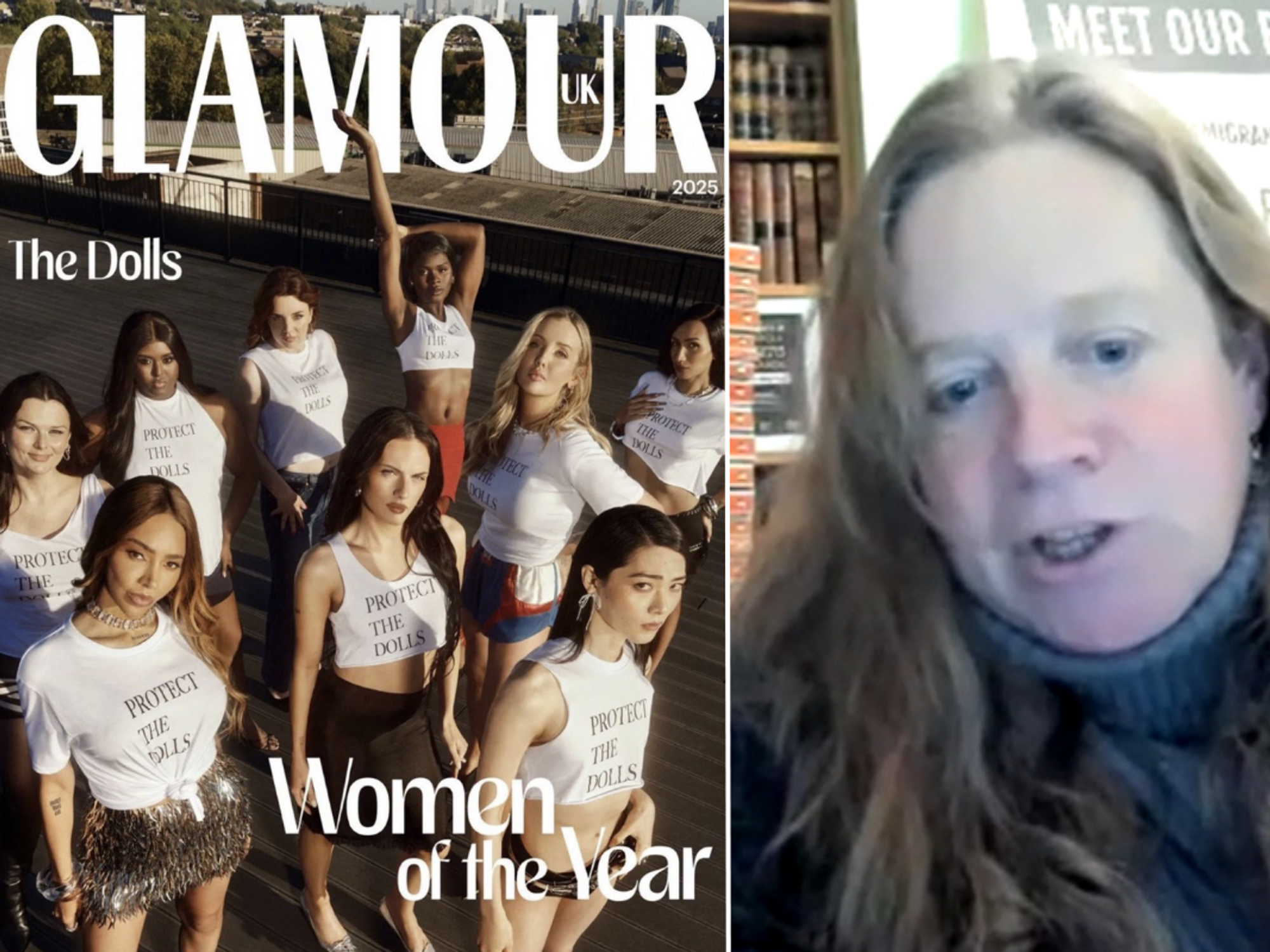 Women of the Year on Glamour Magazine; Katy Jon Went