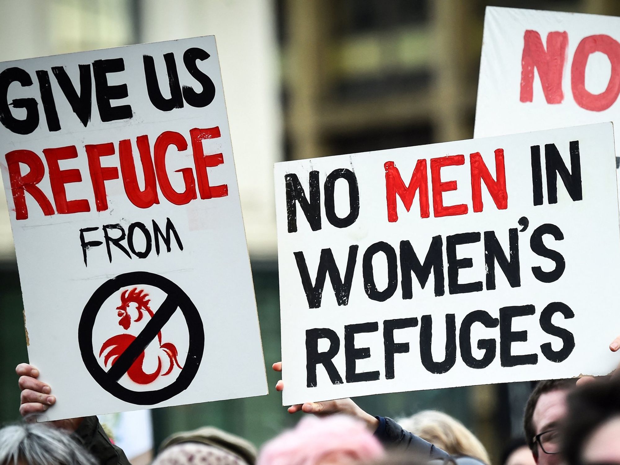 Women's rights protesters