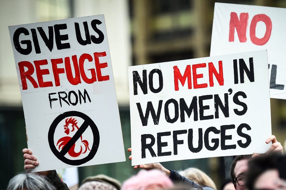 Women's rights protesters