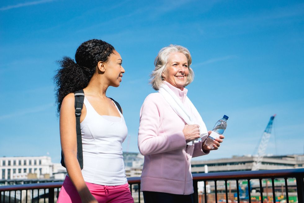 Women walking