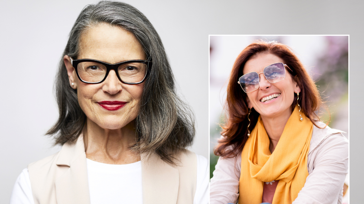 Women wearing glasses