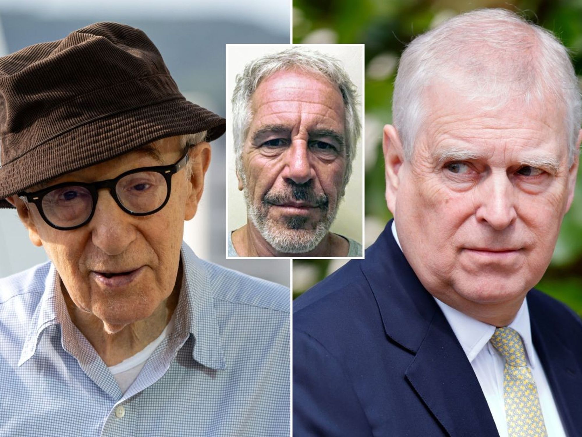 Woody Allen, Jeffrey Epstein, Prince Andrew