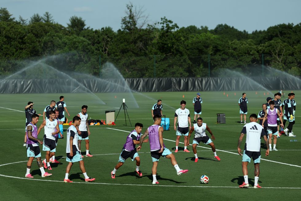 World Cup champions Argentina are also in Kansas City