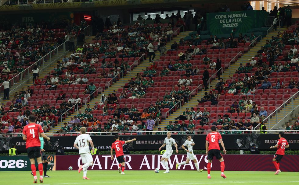 World Cup empty seats