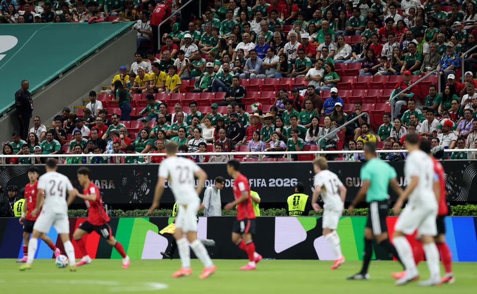 World Cup empty seats