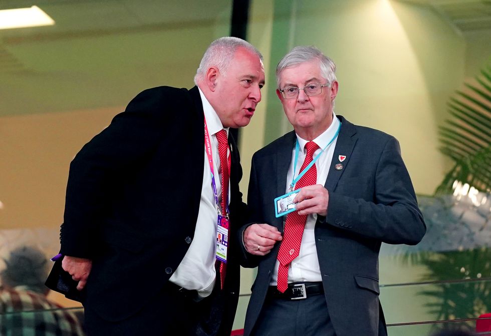 World Cup: Mark Drakeford has been criticised for staying in a five star hotel paid for by the Qatar government