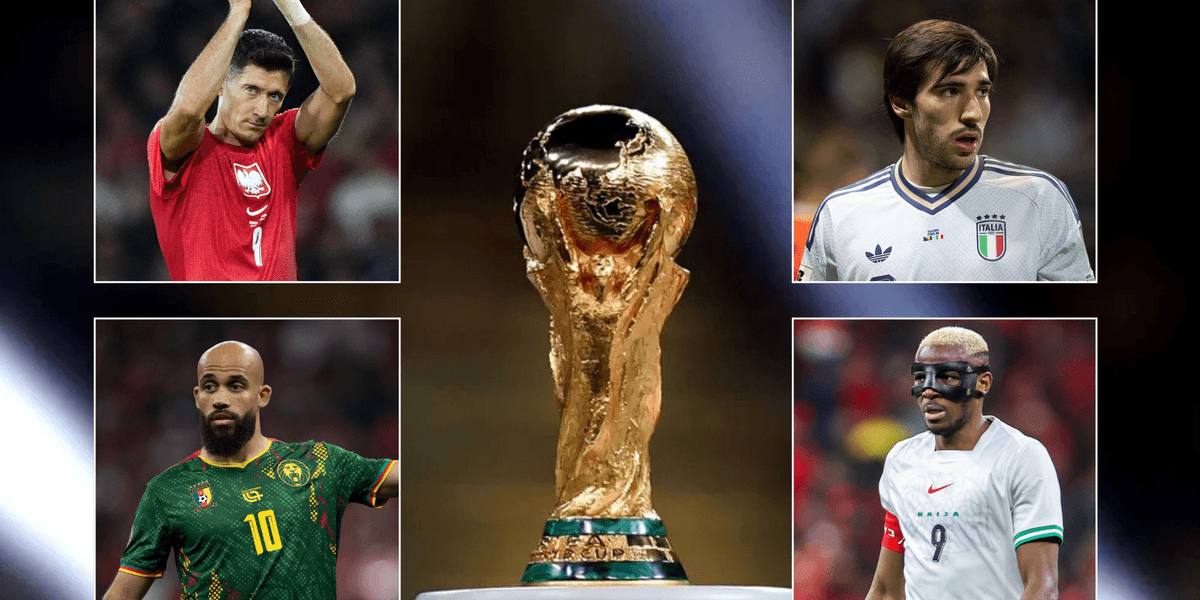 Best XI of football stars missing tournament as countdown to kick-off reaches 60 days Best XI of football stars missing tournament as countdown to kick-off reaches 60 days
