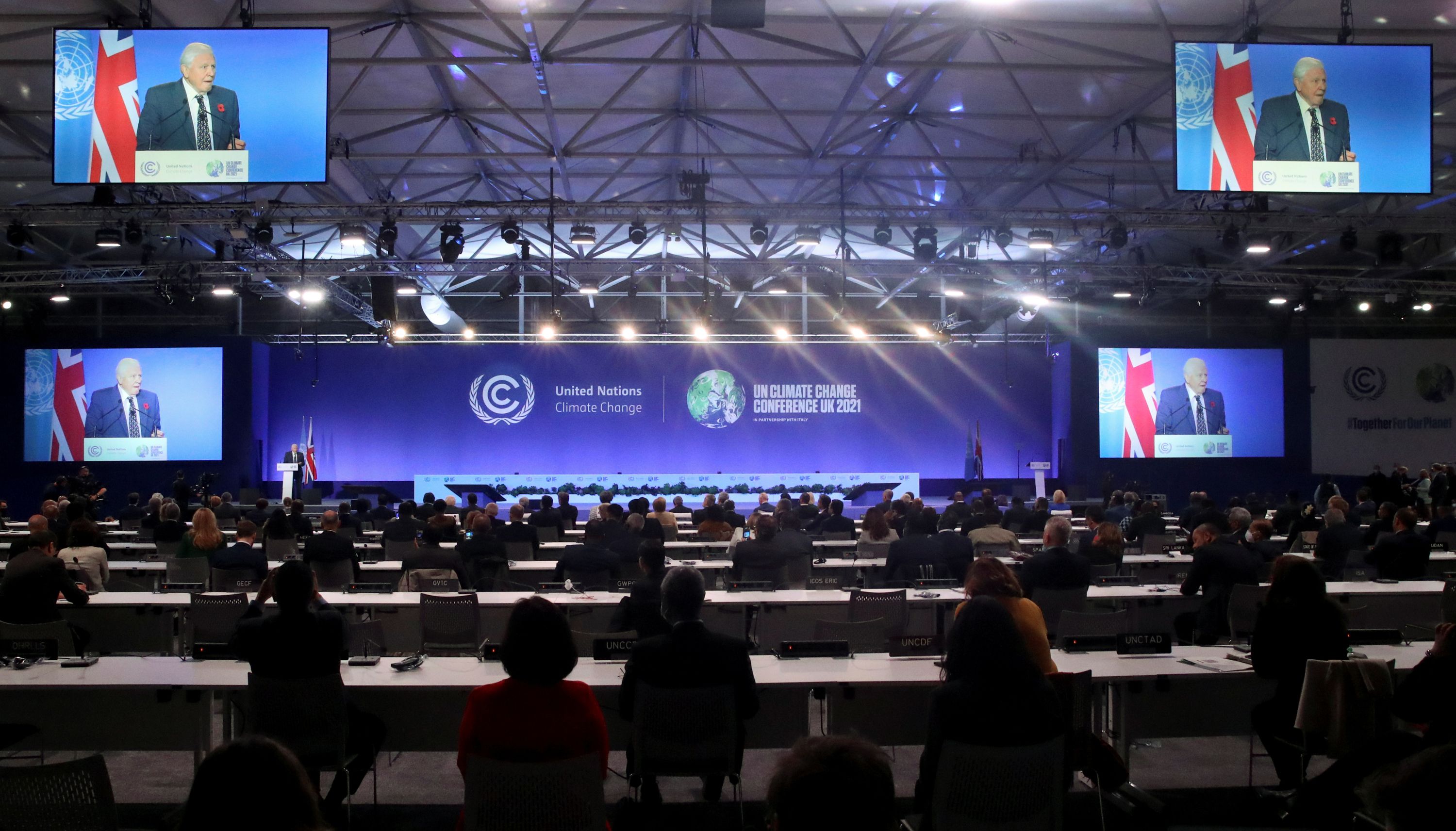 World leaders have gathered in Glasgow for the Cop26 UN climate conference.