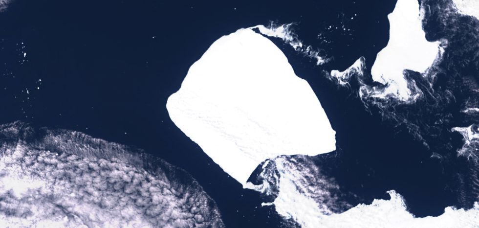 World's largest iceberg breaks away from Antarctica
