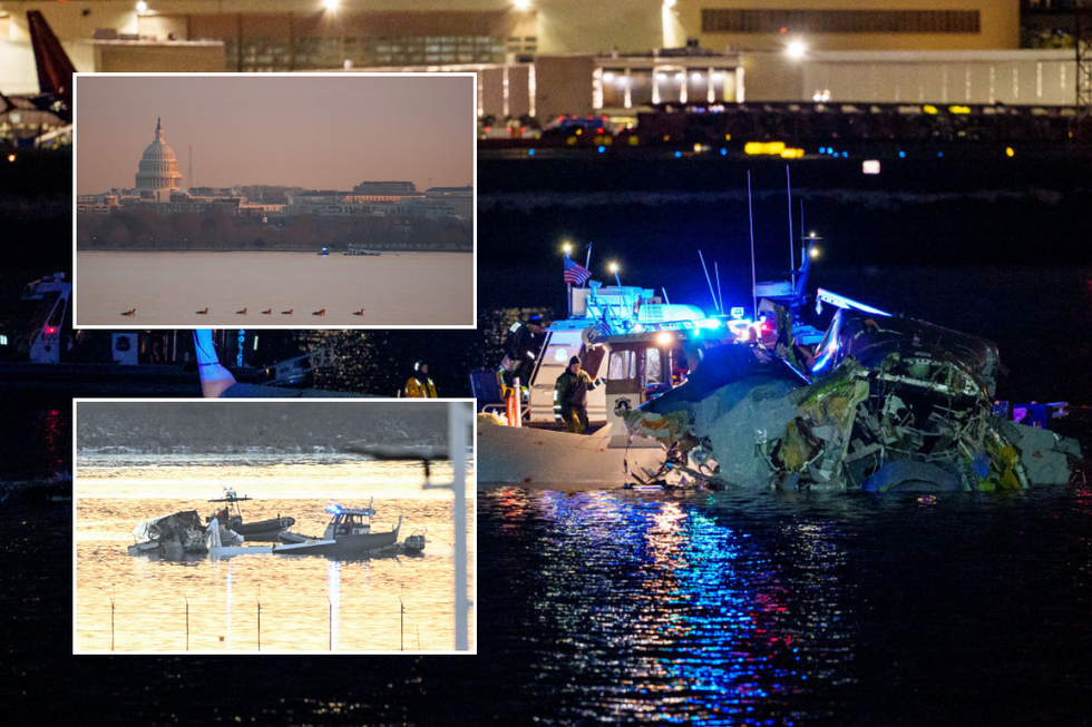 Wreckage is being searched in Washington