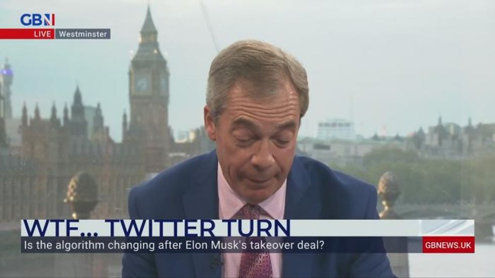 Donald Trump Jr uncancelled by Twitter as Hillary Clinton's follower count slumps after Elon Musk's takeover, Nigel Farage claims