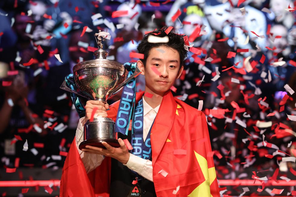 Wu Yize has been crowned the winner of the 2026 World Snooker Championship, and claimed \u00a3500,000 in prize money, after beating Shaun Murphy in a thrilling final at the Crucible