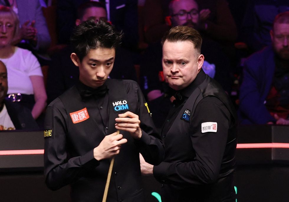 Wu Yize put on a sensational display on Sunday evening against Shaun Murphy