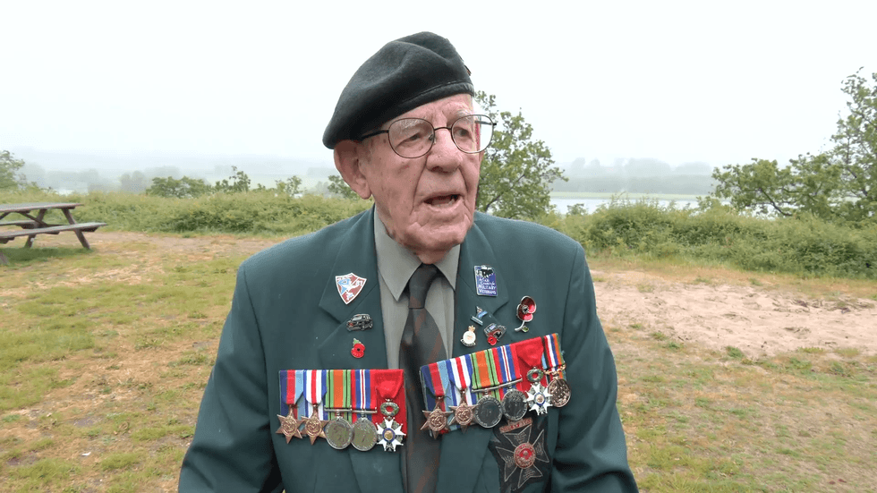 WW2 veteran Paul Terry