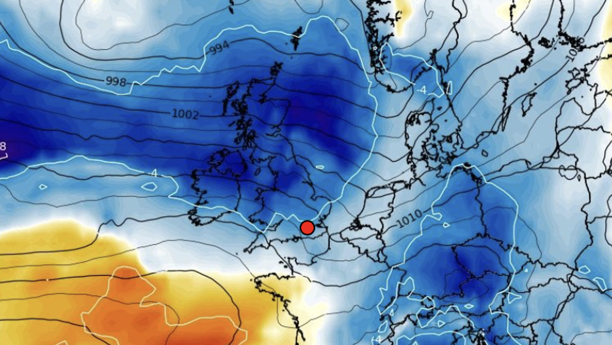 WX Charts map - Polar winds to make temperatures ‘cold enough for ice’