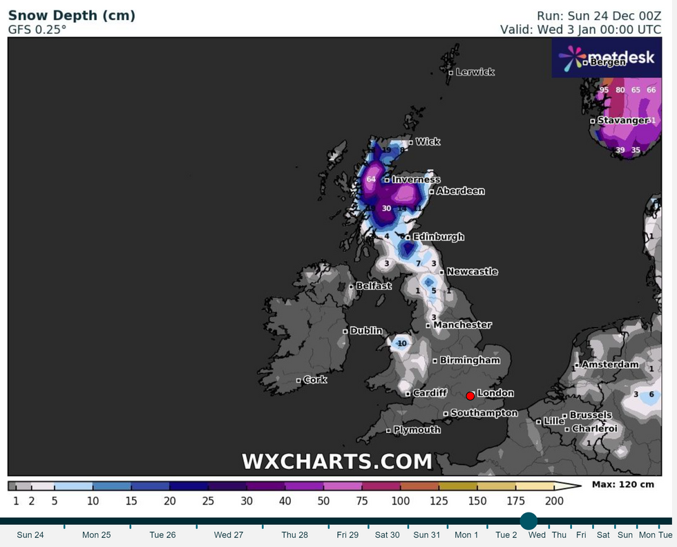 WX Charts map