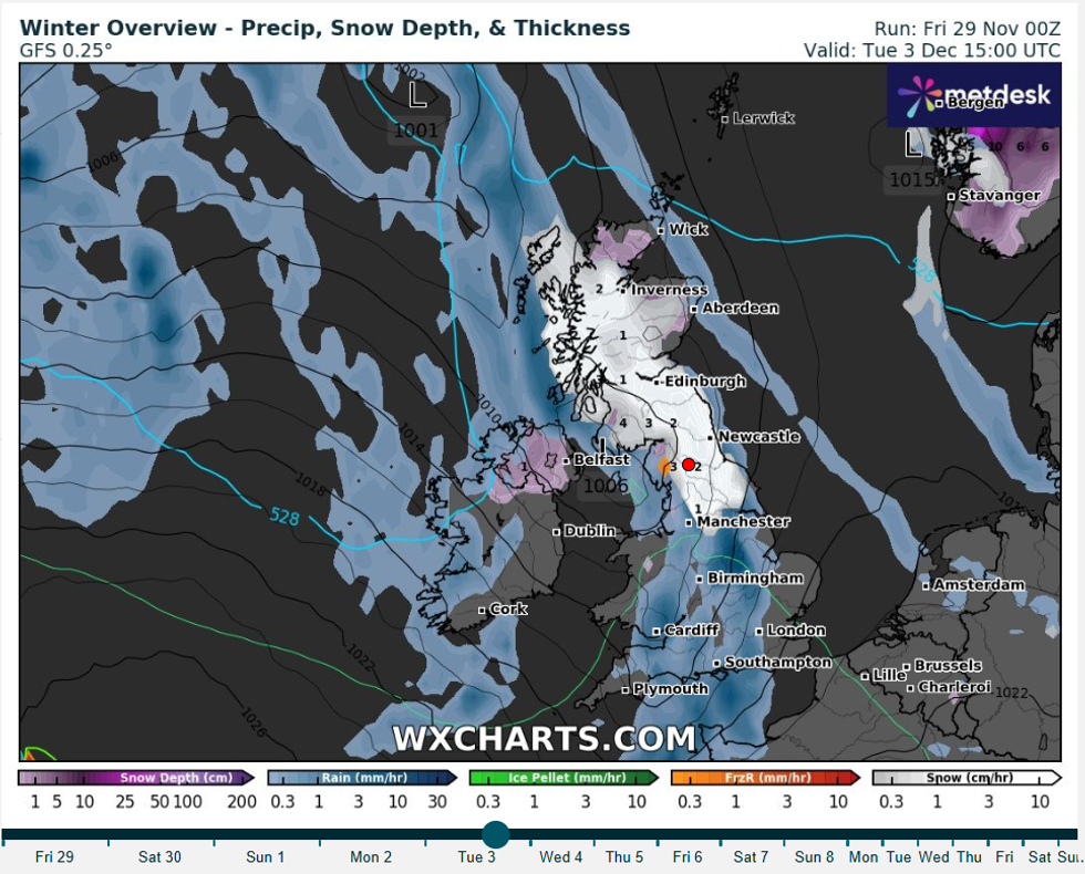 WX Charts map