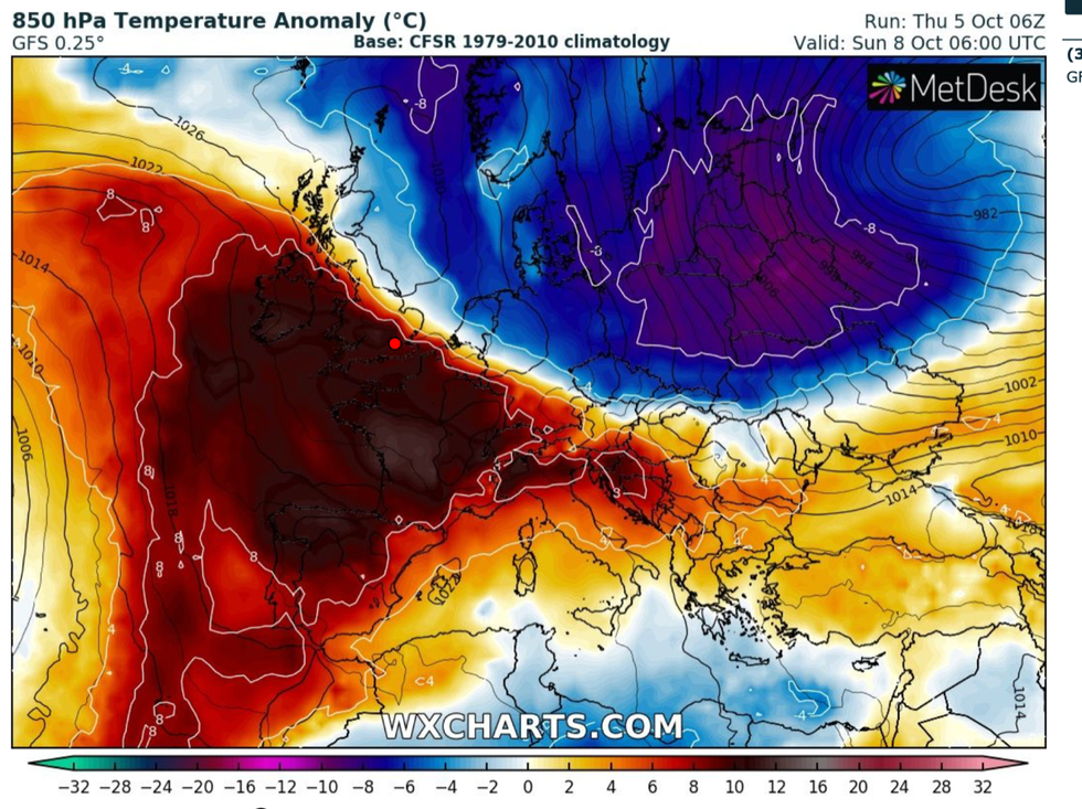 WX Weather chart