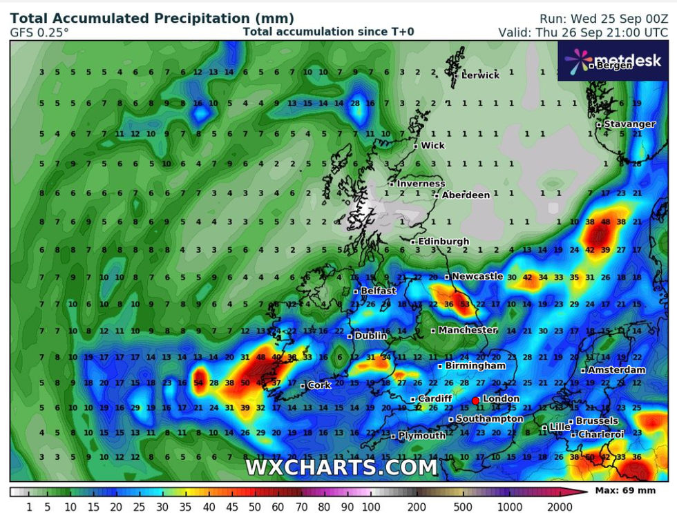 WXCharts weather map