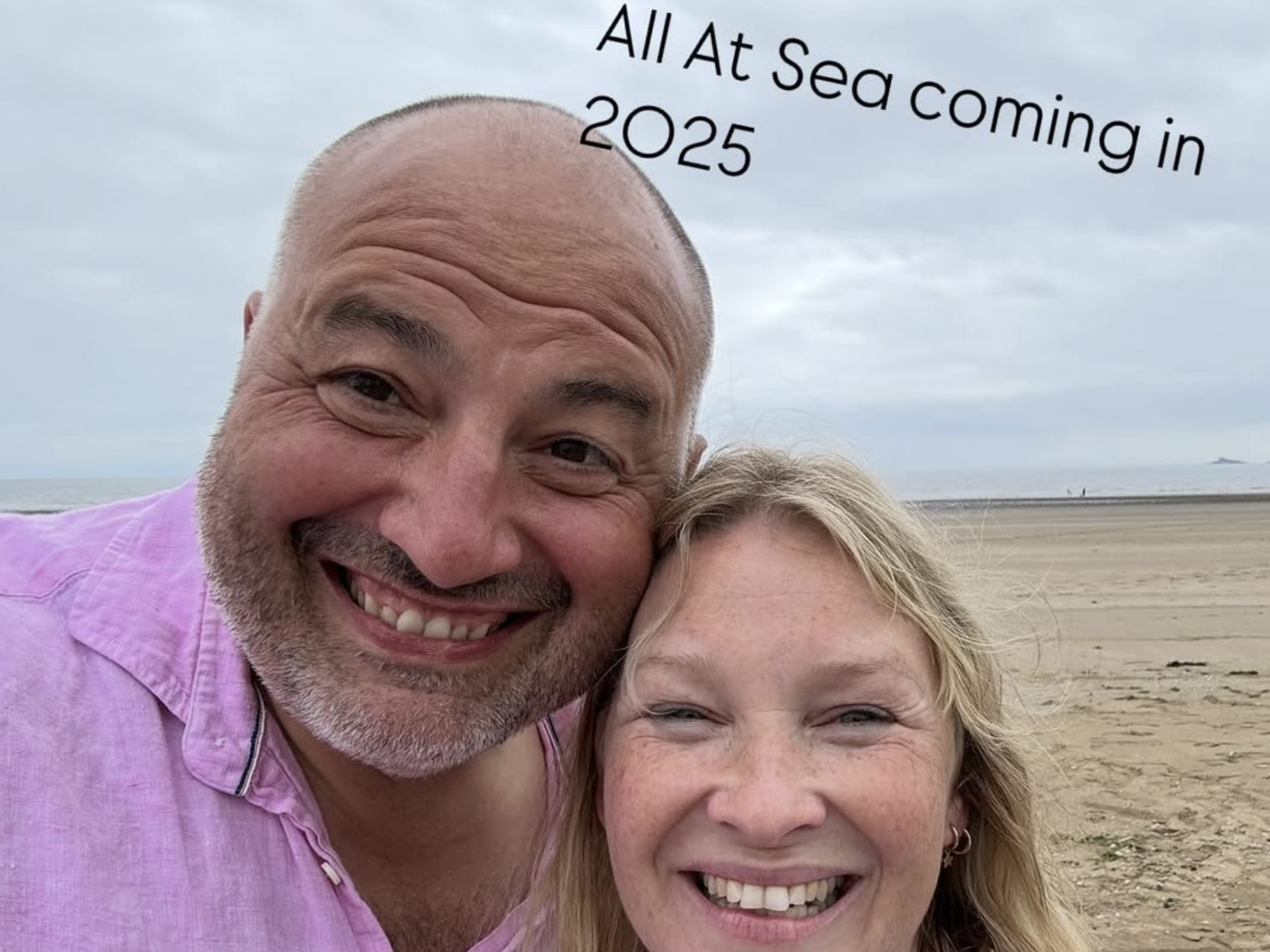 Wynne Evans and Joanna Page
