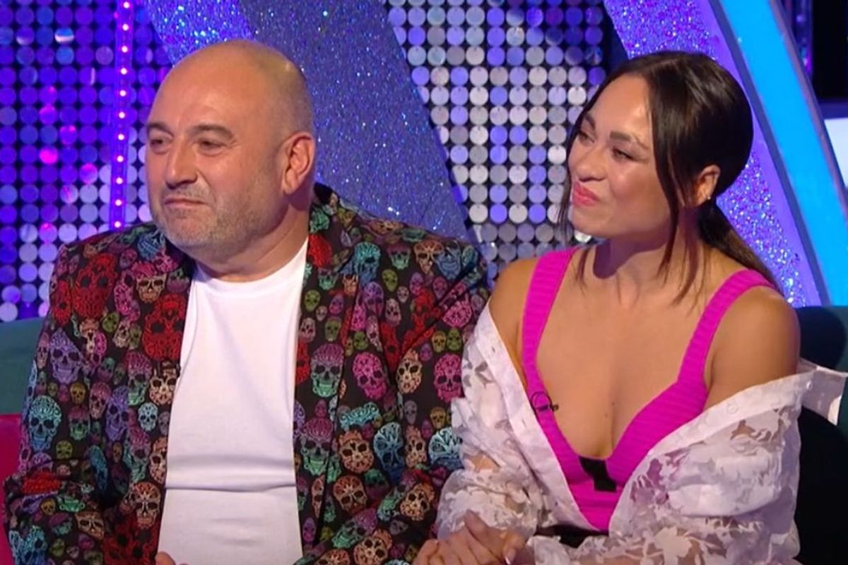 Wynne Evans and Katya Jones