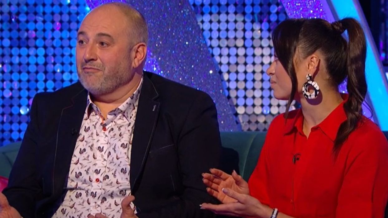 Wynne Evans and Katya Jones